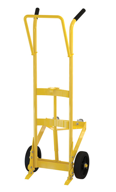 DRUM TRUCK 2 RIGID 2 SWIV RUBBER WHLS ST